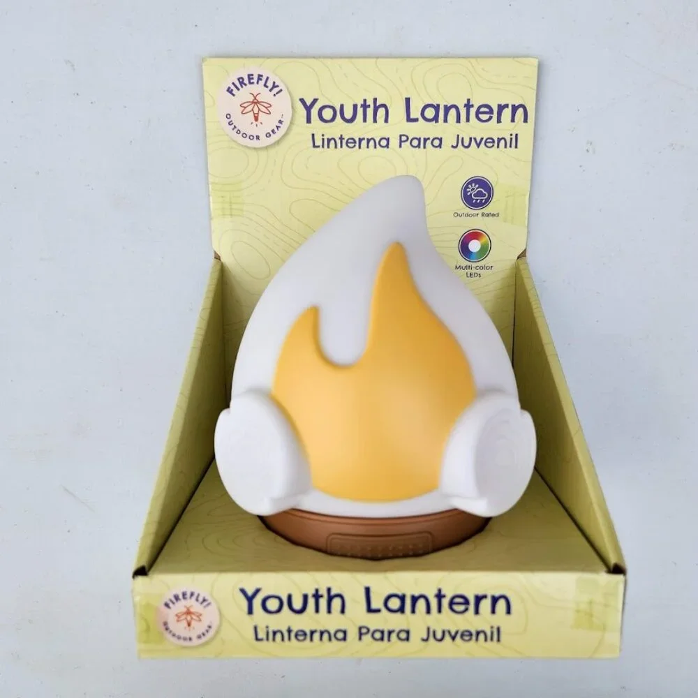 NEW Firefly Fire Lantern Flame Kids Outdoor Night Light Camping LED Multi Color